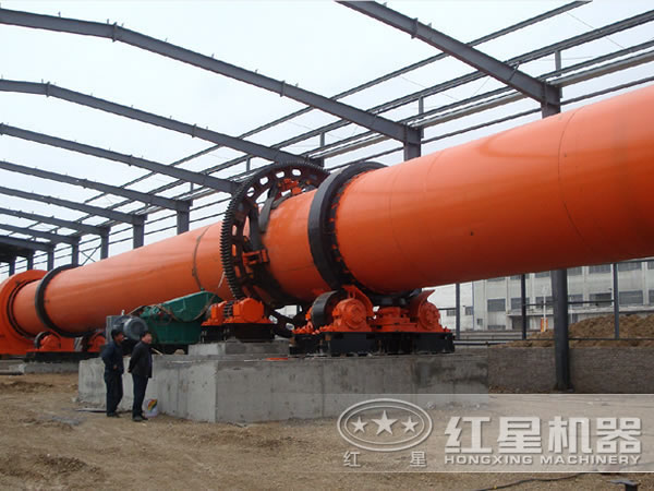 铝矾土回转窑展示 铝矾土回转窑展示