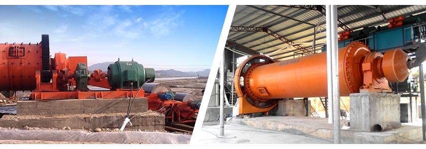 红星2.1*3米石英砂棒磨机现场 红星2.1*3米石英砂棒磨机现场