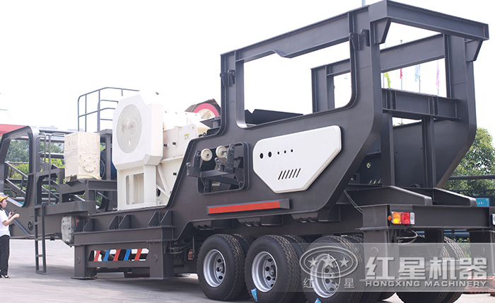 沙石料移动式破碎机 沙石料移动式破碎机