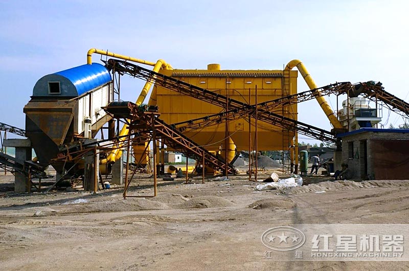 保定客户环保制砂现场 保定客户环保制砂现场