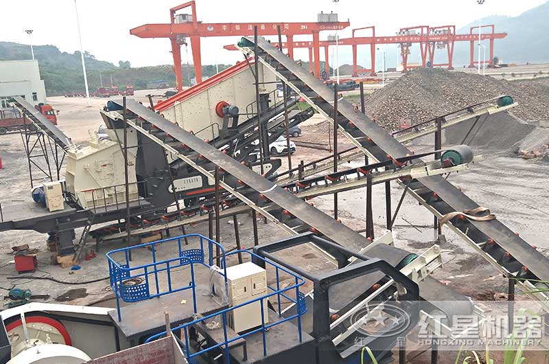 颚式移动破碎站 颚式移动破碎站